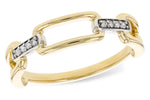 Allison Kaufman Diamond Ring in 14K Yellow & White Gold, 0.04 ctw (D5972)