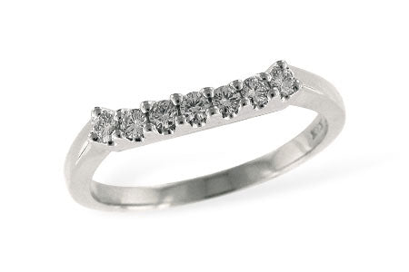 Allison Kaufman Diamond Band Enhancer in 14K White Gold, 0.20 ctw (W1721)