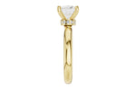 Allison Kaufman Diamond Engagement Ring Semi-Mount in 14K Yellow Gold, 0.09 ctw (L7946), alternate view