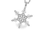 Allison Kaufman Diamond Necklace in 14K White Gold, 0.20 ctw (N8435)