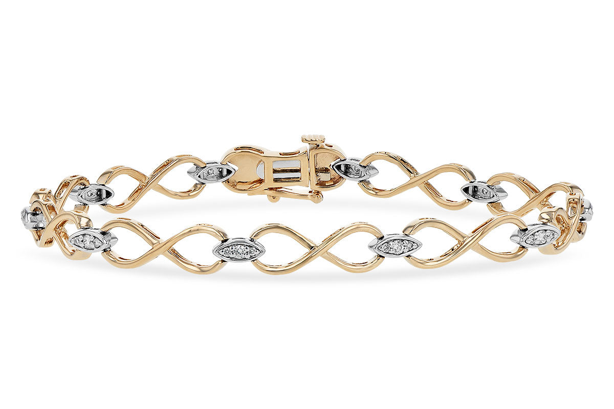 Allison Kaufman Diamond Bracelet in 14K Rose Gold, 0.26 ctw