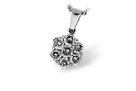 Allison Kaufman Diamond Necklace in 14K White Gold, 0.98 ctw (N7095)
