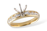 Allison Kaufman Diamond Engagement Ring Semi-Mount in 14K Yellow Gold, 0.62 ctw (LR111-62)