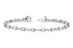 Allison Kaufman Diamond Bracelet in 14K White Gold, 4.00 ctw (BR50-4)