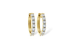 Allison Kaufman Diamond Earrings in 14K Yellow Gold, 0.25 ctw (ER809-25)