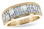 Allison Kaufman Baguette Diamond Wedding Band in 14K Yellow Gold, 1.00 ctw