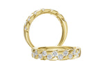 Allison Kaufman Diamond Wedding Band in 14K Yellow Gold, 0.66 ctw, alternate view