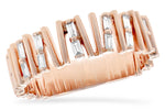 Allison Kaufman Diamond Wedding Band in 14K Rose Gold, 0.24 ctw (W2311)