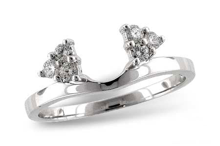 Allison Kaufman Diamond Band Enhancer in 14K White Gold, 0.21 ctw