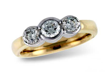 Allison Kaufman Diamond Wedding Band in 14K Yellow Gold, 0.75 ctw (T8300)