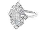 Allison Kaufman Diamond Ring in 14K White Gold, 0.40 ctw (D5852), alternate view