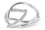 Allison Kaufman Diamond Ring in 14K White Gold, 0.25 ctw (D5850)