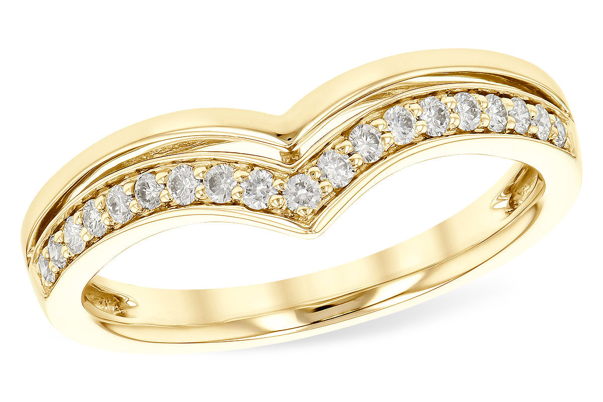 Allison Kaufman Diamond Band Enhancer in 14K Yellow Gold, 0.19 ctw (W2177)