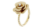 Allison Kaufman Diamond Ring in 14K Yellow Gold, 0.05 ctw, alternate view
