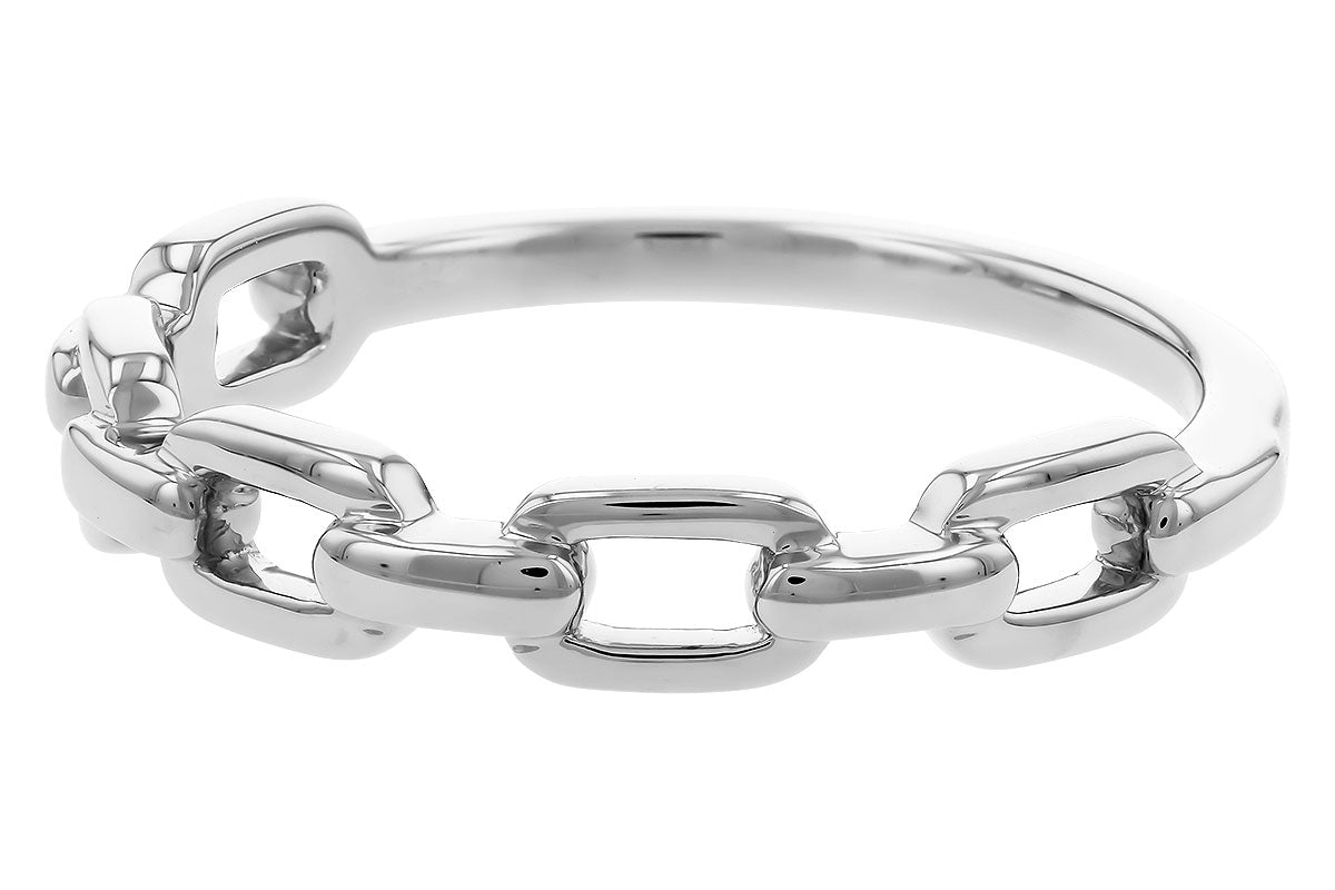 Allison Kaufman Wedding Band in 14K White Gold (W2662), alternate view