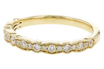 Allison Kaufman Diamond Wedding Band in 14K Yellow Gold, 0.32 ctw (W2563), alternate view