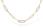Allison Kaufman Diamond Necklace in 14K Yellow Gold, 0.75 ctw