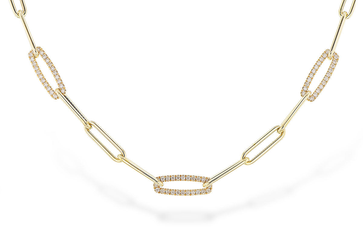 Allison Kaufman Diamond Necklace in 14K Yellow Gold, 0.75 ctw