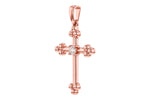 Allison Kaufman Diamond Pendant in 14K Rose Gold, 0.05 ctw (P6551), alternate view