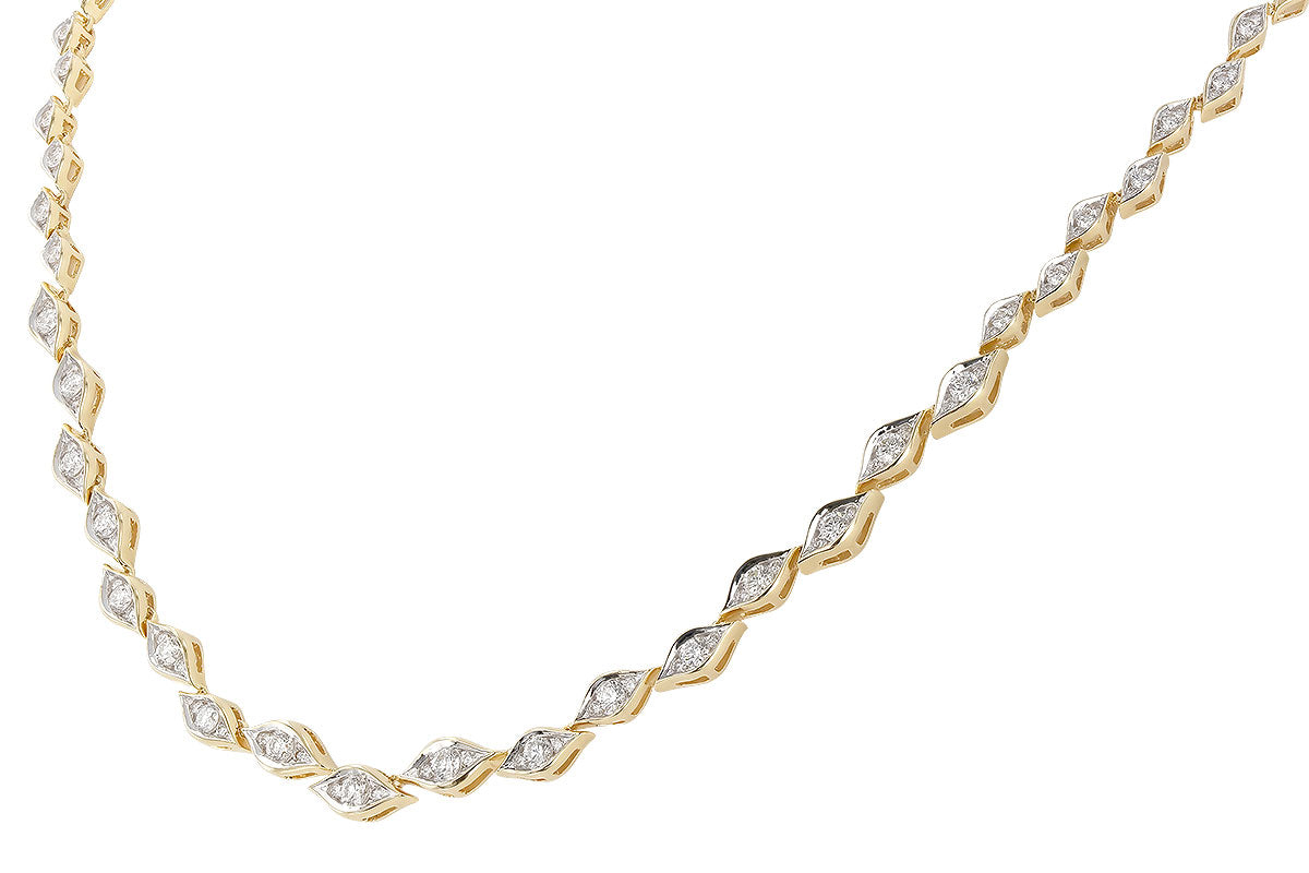Allison Kaufman Diamond Necklace in 14K Yellow Gold, 2.02 ctw, alternate view