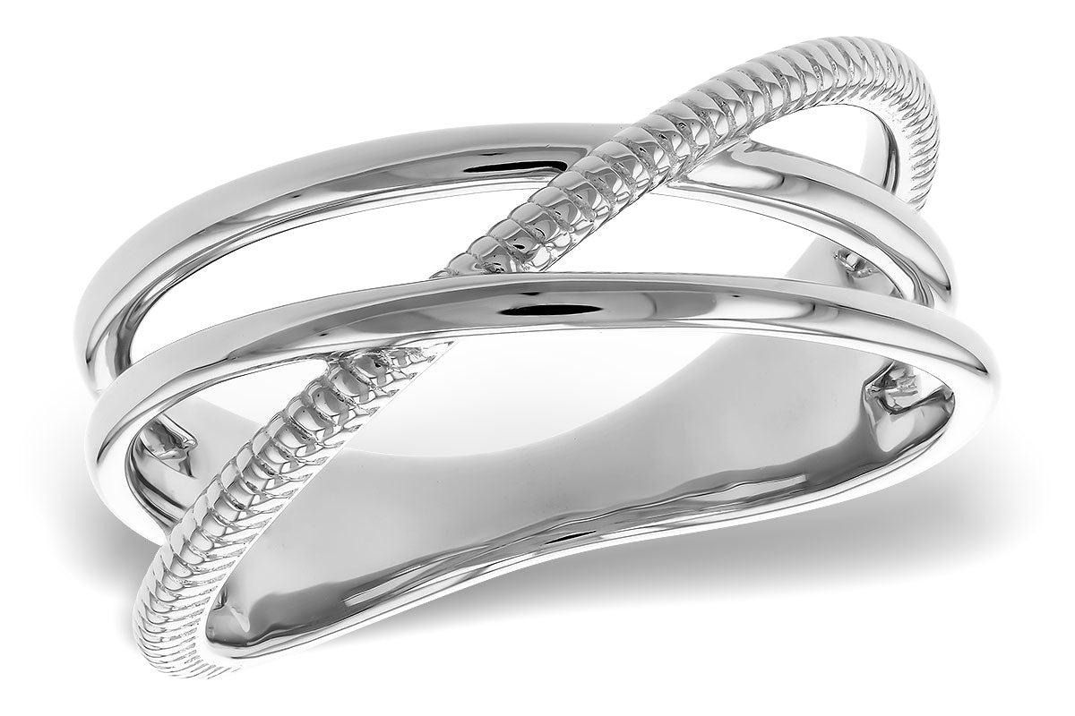 Allison Kaufman Wedding Band in 14K White Gold (W2664)