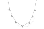 Allison Kaufman Diamond Necklace in 14K White Gold, 0.36 ctw (N8373)
