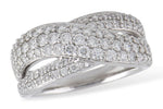 Allison Kaufman Diamond Wedding Band in 14K White Gold, 1.23 ctw