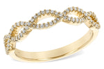 Allison Kaufman Diamond Wedding Band in 14K Yellow Gold, 0.19 ctw (W2161)