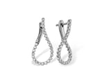 Allison Kaufman Diamond Earrings in 14K White Gold, 0.50 ctw (E2417)