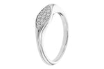 Allison Kaufman Diamond Ring in 14K White Gold, 0.14 ctw, alternate view
