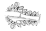 Allison Kaufman Diamond Ring Guard in 14K White Gold, 0.25 ctw (W2493), alternate view