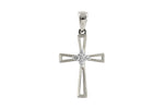 Allison Kaufman Diamond Pendant in 14K White Gold, 0.06 ctw (P6279)