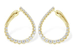 Allison Kaufman Diamond Earrings in 14K Yellow Gold, 1.50 ctw (E2083)