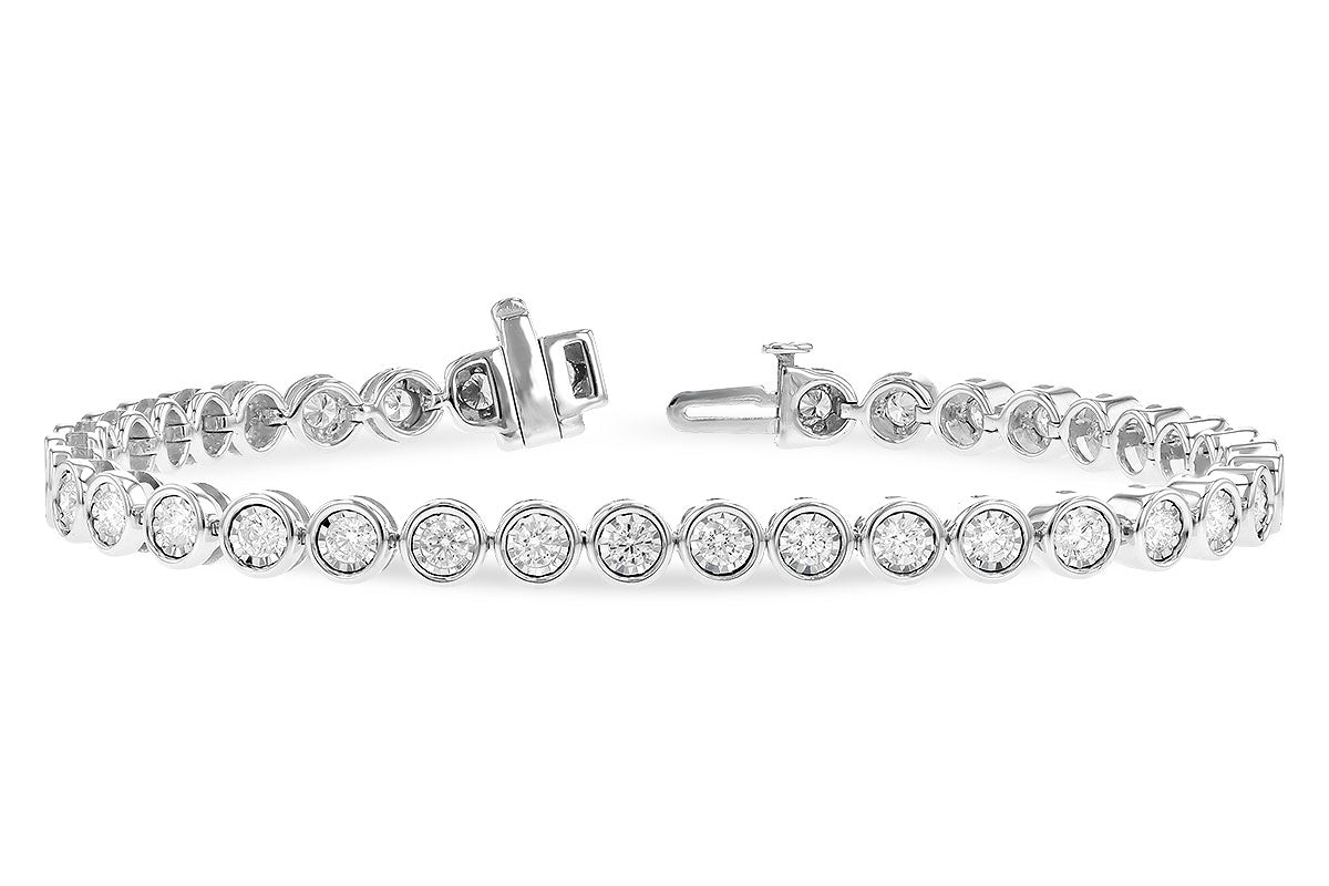 Allison Kaufman Diamond Bracelet in 14K White Gold, 2.00 ctw (BR61-2)