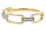 Allison Kaufman Diamond Ring in 14K Yellow & White Gold, 0.04 ctw (D5972), alternate view