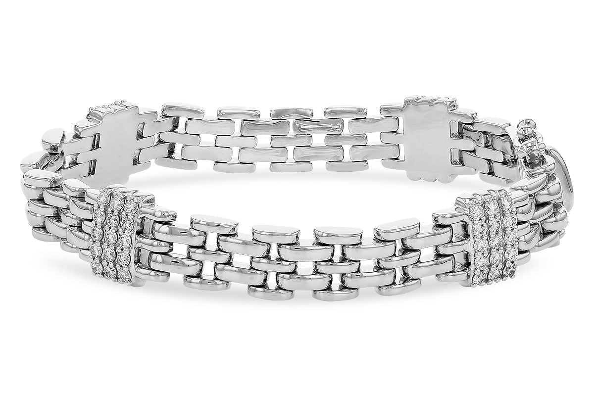 Allison Kaufman Diamond Bracelet in 14K White Gold, 1.50 ctw