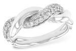 Allison Kaufman Diamond Wedding Band in 14K White Gold, 0.30 ctw (W2188)