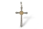 Allison Kaufman Diamond Pendant in 14K Two-Tone Gold, 0.19 ctw