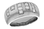 Allison Kaufman Diamond Wedding Band in 14K White Gold, 0.44 ctw