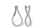 Allison Kaufman Diamond Earrings in 14K White Gold, 1.00 ctw (E2344)