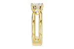 Allison Kaufman Diamond Engagement Ring Semi-Mount in 14K Yellow Gold, 0.06 ctw (L7948), alternate view