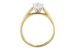 Allison Kaufman Diamond Engagement Ring Semi-Mount in 14K Yellow Gold, 0.27 ctw (L7434), alternate view