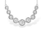 Allison Kaufman Diamond Necklace in 14K White Gold, 0.50 ctw (N8159)