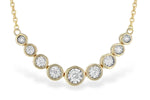 Allison Kaufman Diamond Necklace in 14K Yellow Gold, 0.25 ctw (N8119)