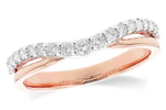 Allison Kaufman Diamond Band Enhancer in 14K Rose & White Gold, 0.33 ctw