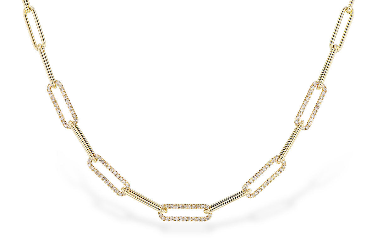 Allison Kaufman Diamond Necklace in 14K Yellow Gold, 1.00 ctw (N8355)