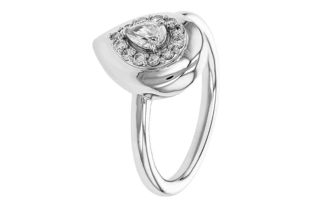 Allison Kaufman Diamond Ring in 14K White Gold, 0.36 ctw, alternate view