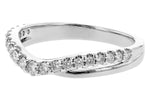 Allison Kaufman Diamond Band Enhancer in 14K White Gold, 0.33 ctw, alternate view