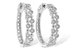 Allison Kaufman Diamond Earrings in 14K White Gold, 0.25 ctw (E1994)