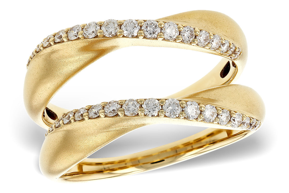 Allison Kaufman Diamond Ring Guard in 14K Yellow Gold, 0.40 ctw